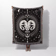 Aries Zodiac Blanket, Unique Birthday Present for Wife and Husband - DesignerOllie.com