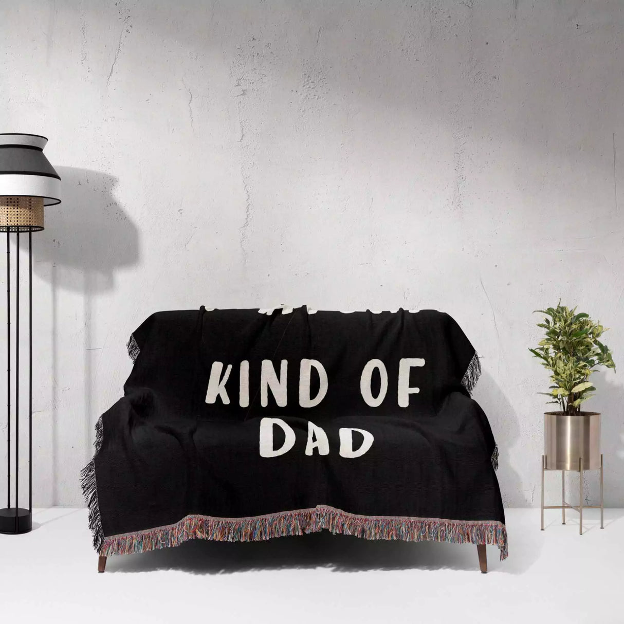 Gift for Dad for Father’s Day, Birthday, Christmas Gift Idea, Customized Woven Throw Blanket - DesignerOllie.com