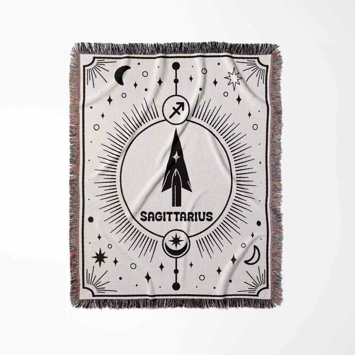 Sagittarius Zodiac Blanket, Unique Birthday Gift Idea for Women and Men - DesignerOllie.com