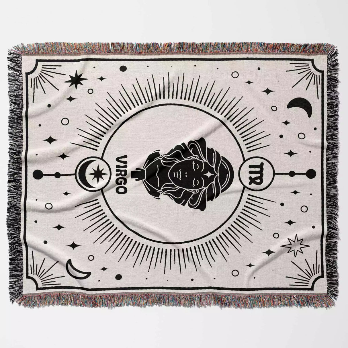 Virgo Zodiac Blanket, Unique Birthday Gift Idea for Women and Men - DesignerOllie.com
