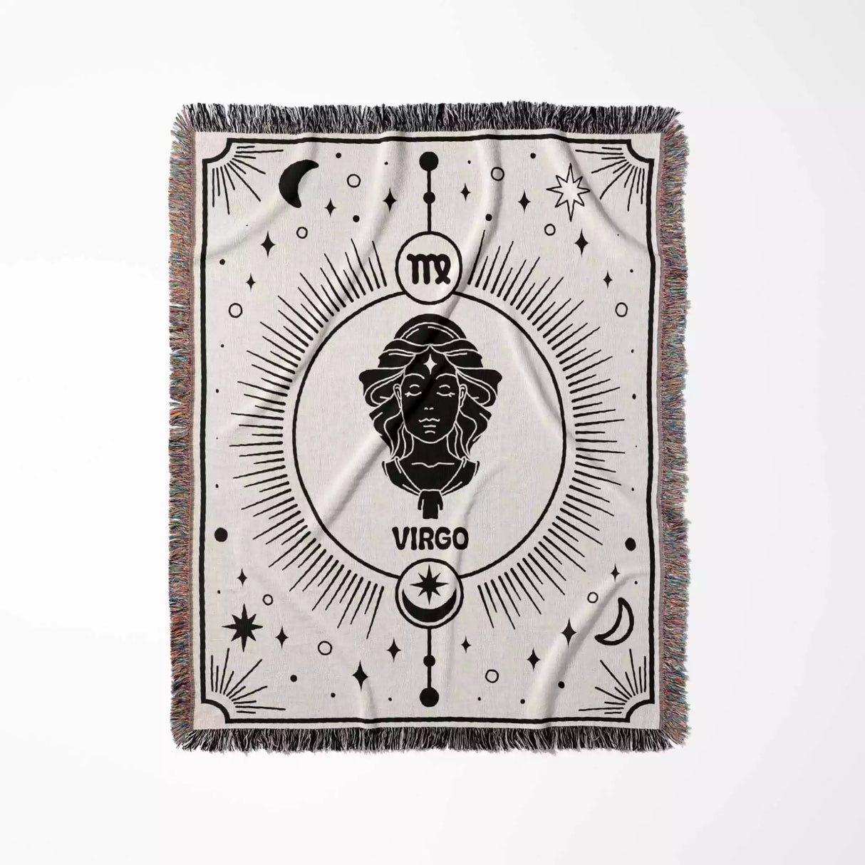 Virgo Zodiac Blanket, Unique Birthday Gift Idea for Women and Men - DesignerOllie.com