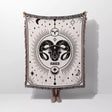Aries Zodiac Blanket, Unique Birthday Gift Idea for Women and Men - DesignerOllie.com