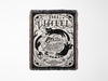 Black Cat Tarot Card The Wheel Black and White Woven Throw Blanket and Tapestry