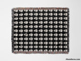 Black and White Skull Woven Throw Blanket