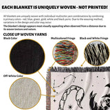 Celestial Scorpio Zodiac Woven Throw Blanket - DesignerOllie.com