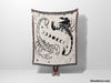 Celestial Scorpio Zodiac Woven Throw Blanket