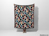 Colorful Bubbles Woven Throw Blanket and Tapestry