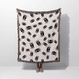 Cute Halloween Blanket with Spiders for Kids Room - DesignerOllie.com