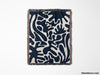 Darker Blue Matisse Woven Throw Blanket