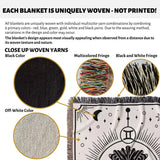Gemini Zodiac Blanket, Unique Birthday Gift Idea for Women and Men - DesignerOllie.com