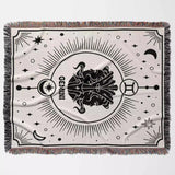 Gemini Zodiac Blanket, Unique Birthday Gift Idea for Women and Men - DesignerOllie.com