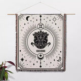 Gemini Zodiac Blanket, Unique Birthday Gift Idea for Women and Men - DesignerOllie.com