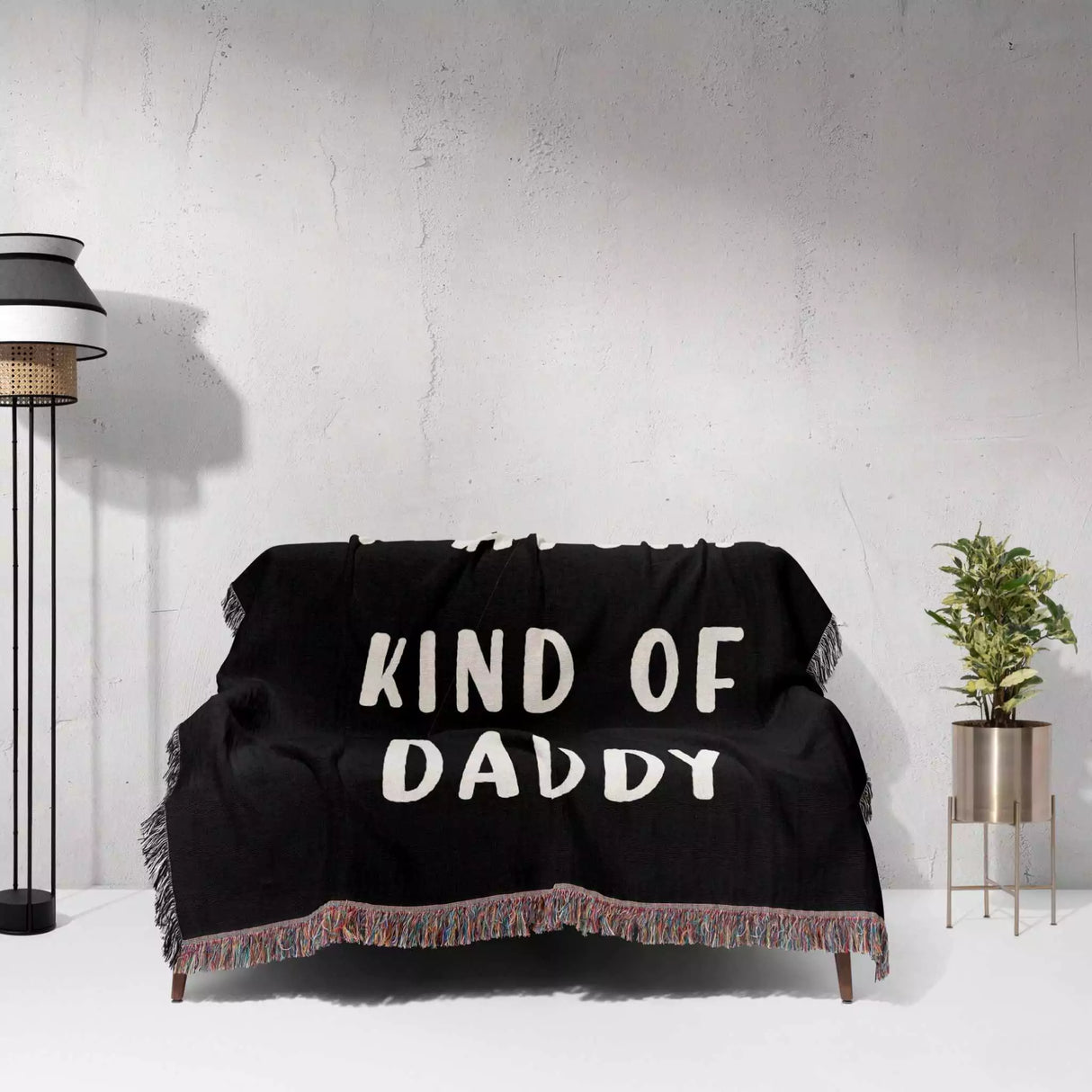Gift for Daddy for Father’s Day, Birthday, Christmas Gift Idea, Customized Woven Throw Blanket - DesignerOllie.com
