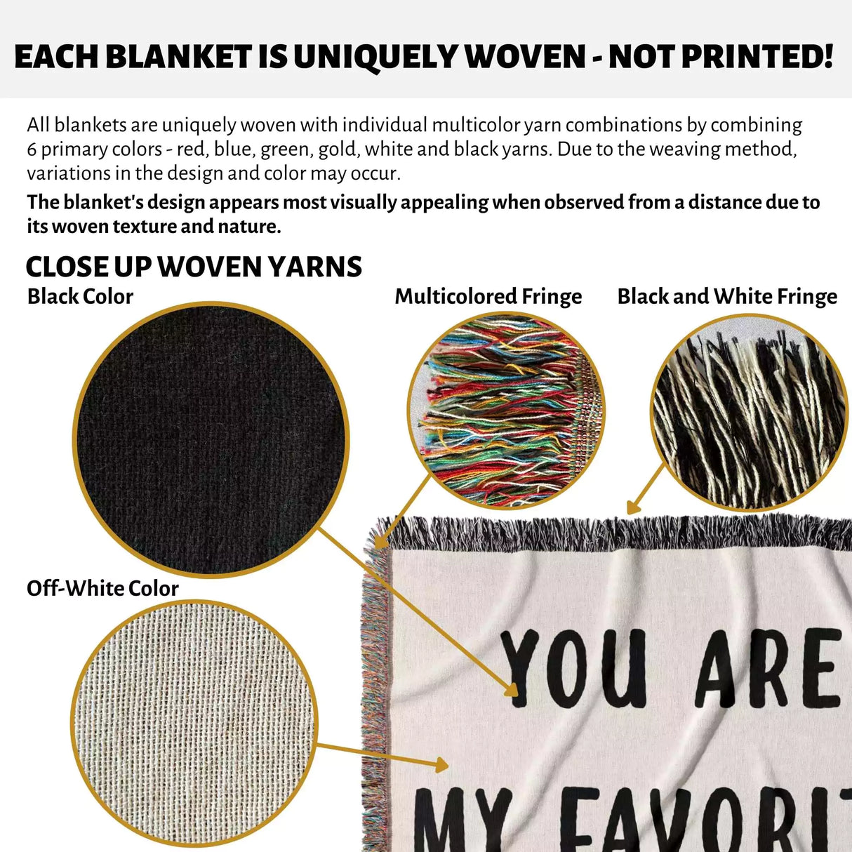 Gift for Papa for Father’s Day, Birthday, Christmas Gift Idea, Personalized Woven Throw Blanket - DesignerOllie.com