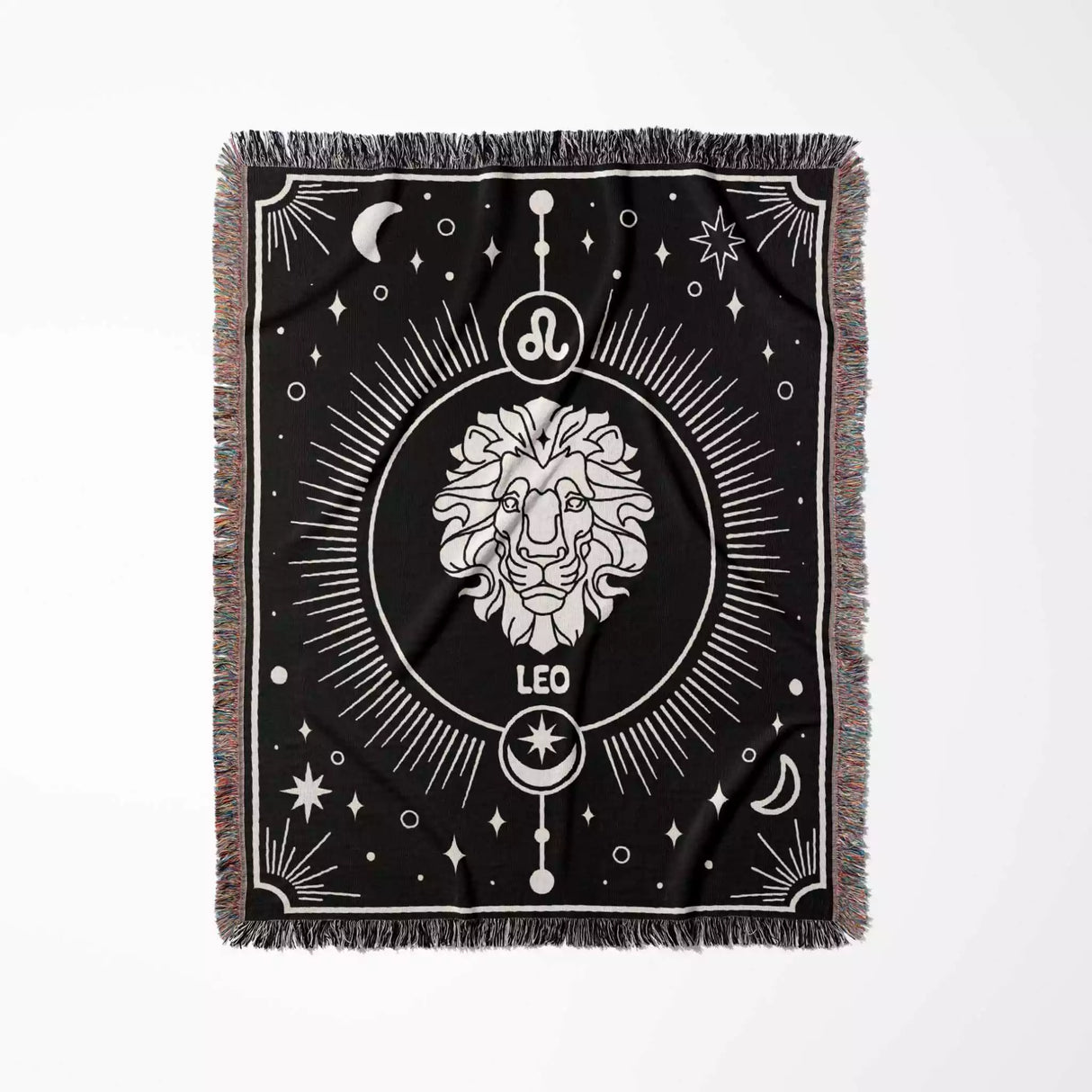 Leo Zodiac Blanket, Unique Birthday Present for Wife and Husband - DesignerOllie.com