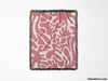 Matisse Inspired Lighter Red Woven Throw Blanket and Tapestry