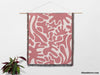 Matisse Inspired Lighter Red Woven Throw Blanket and Tapestry