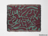 Matisse Woven Throw Blanket Red and Green Color