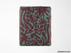 Matisse Woven Throw Blanket Red and Green Color