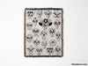 Mexican Sugar Skulls Woven Throw Blanket