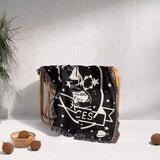 Pisces Zodiac Sign Astrology Woman Woven Throw Blanket Tapestry - DesignerOllie.com