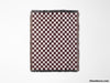 Red Checker Woven Throw Blanket