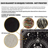 Scorpio Zodiac Blanket, Unique Birthday Present for Wife and Husband - DesignerOllie.com