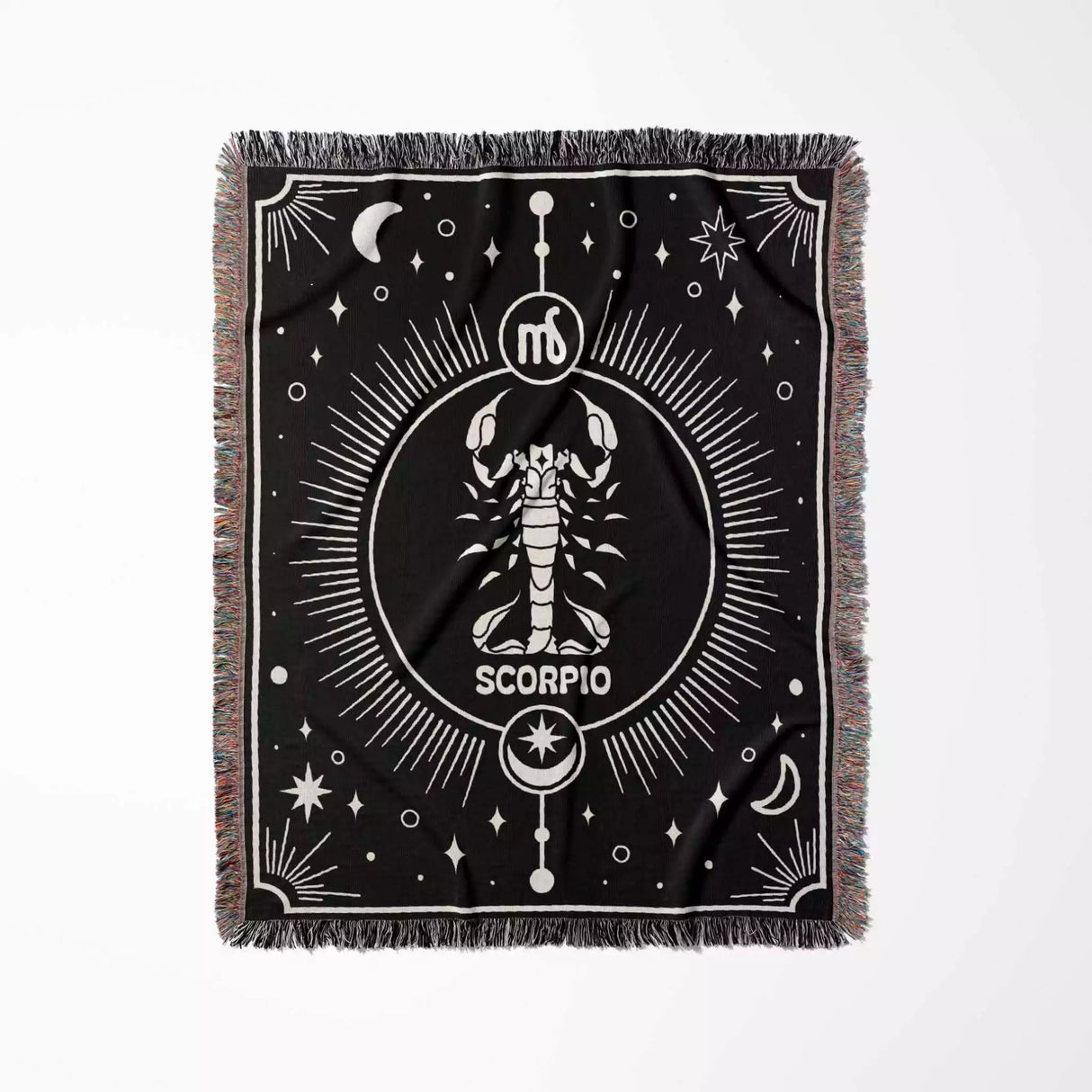 Scorpio Zodiac Blanket, Unique Birthday Present for Wife and Husband - DesignerOllie.com