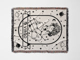 Virgo Zodiac Sign Astrology Woman Woven Throw Blanket and Tapestry Blanket