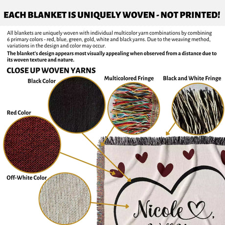 Will You Marry Me Proposal Blanket Heart Balloon - DesignerOllie.com