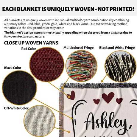 Will You Marry Me Proposal Blanket with Frame - DesignerOllie.com