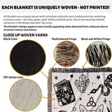 Witchy Woven Throw Blanket - DesignerOllie.com