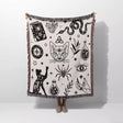 Witchy Woven Throw Blanket - DesignerOllie.com